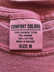 Comfort Colors Merrill Lynch T-Shirt Mens Medium Maroon Corporate Bull Logo Tee