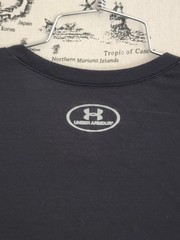 Under Armour HeatGear Men’s T-Shirt MD/M Black Short Sleeve Crew Neck Athletic