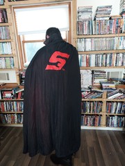 🔥Rare🔥 snap-on tools Costume Adult Full Length Hero Cape Black / Red – T6#1