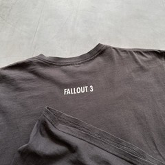 RARE Vintage 2008s Fallout 3 Promo T Shirt Vault Boy Game Playstation