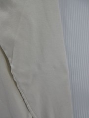 VGT LL Bean Duofold Shirt Men Medium White Base Layer Turtleneck Hiking 80s *