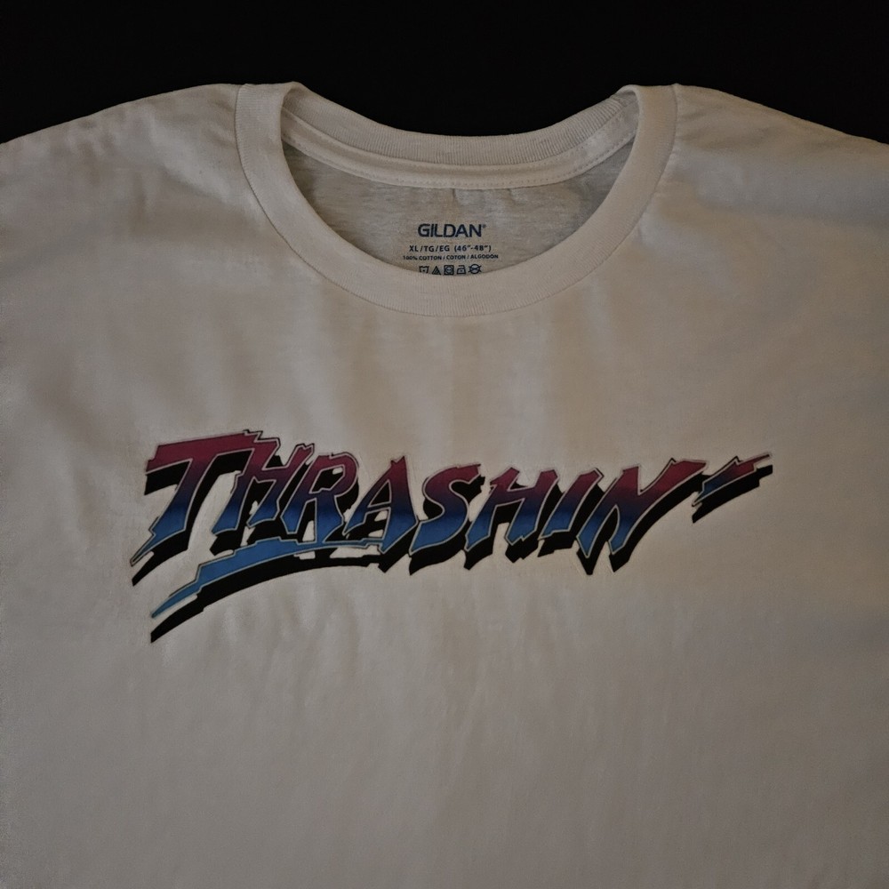 Free Same Day Shipping THRASHIN Logo Josh Brolin Shirt Small Medium Large Or XL