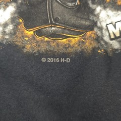 Harley Davidson Long Sleeve Shirt Men 2XL Black Steel Horse Midlothian VA Biker