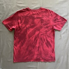 2010s Nike Athletic Department T Shirt Mens XL Red Maroon Bleach Dye ‘72 Classic