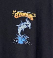Seranation, Saltwater Hippie, Next Level, M Black SS Cotton/Poly/Rayon T-Shirt