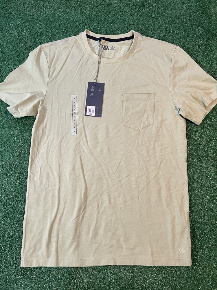 VRST Men Pocket Tee Shirt New Tinted Green MENS SIZE Small NWT