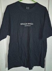 Wagga Wagga Australia Tourist Souvenir Location T Shirt XL (read)