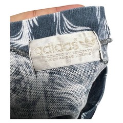 rare VTG y2k Adidas by Descente AOP psychedelic trippy abstrac face L