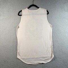 Zion Rootswear Bob Marley Muscle Tank Top Cream XL Reggae Rasta Sleeveless