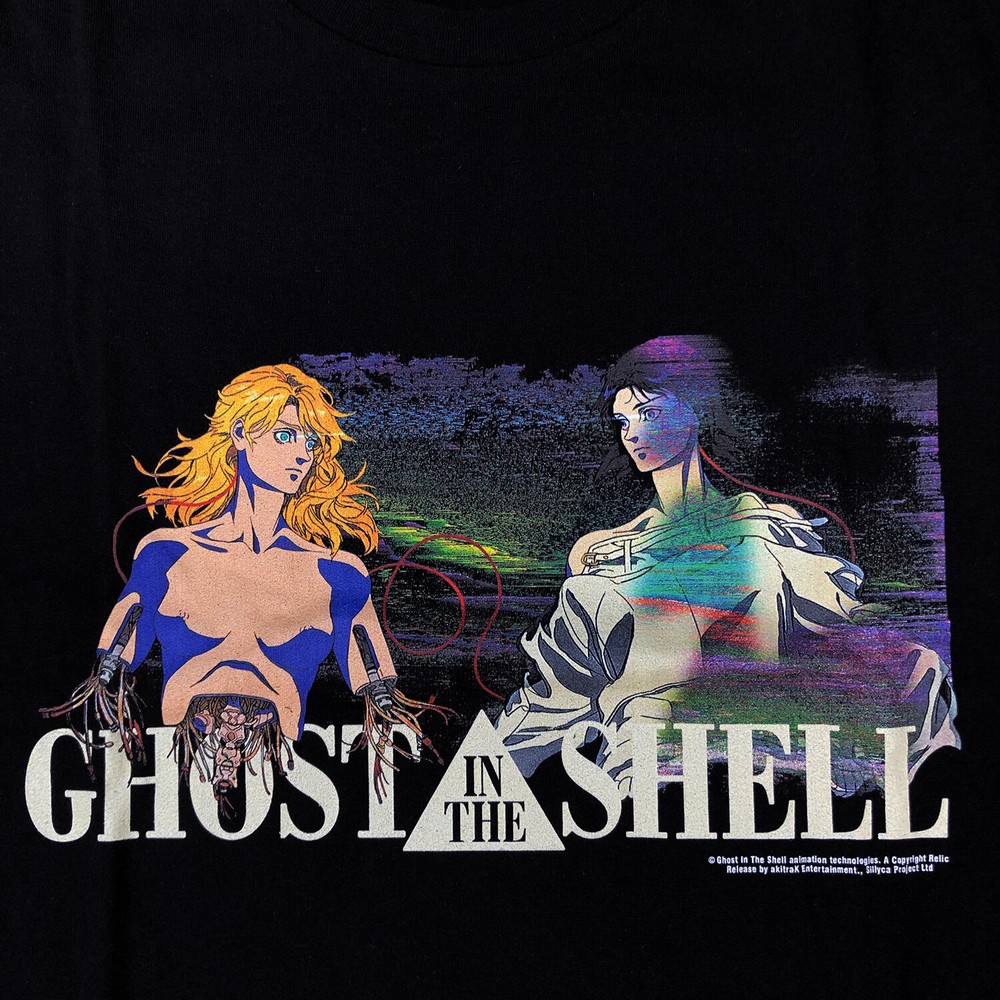 Sillyca Ghost In The Shell Puppet Master Motoko Anime T shirt