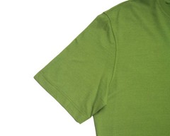 Kired by Kiton $295 NWT British Green Crepe Cotton Slim T-Shirt L (52 IT)