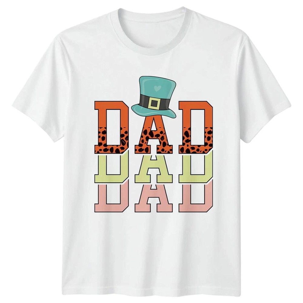 Fathers Day Fatherhood Happy Dad Day White T-Shirt
