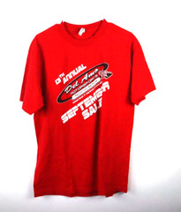 Del Amo Rider 13th annual Motorsports Mens Large Red Promo TShirt Redondo Beach