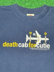 Vtg 2004 Death Cab for Cutie Transatlanticism Navy T shirt Classic NH22853