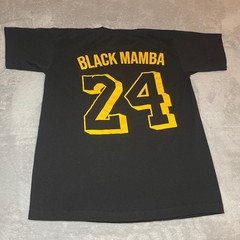 Kobe Bryant Black Mamba Lakers Tribute T-Shirt Black Mens Medium 1978-2020 8 24