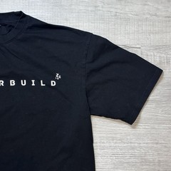 SleeperBuild Heavy Oversized Minimalist Tee Black Size Small Men’s Gym Workout