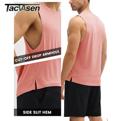 Mens Tank Top Sports Muscle Shirt Sleeveless Quick Dry Fitness Summer