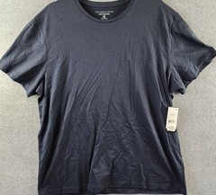 The Men’s Store at Bloomingdale’s Supima Cotton Tee Men’s XL True Navy Pullover