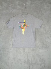 vintage 90’s Y2K pearl jam rock band graphic color Car t shirt gary size L