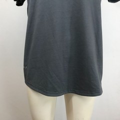 BYLT – MEN’S LARGE -GRAY DROP CUT SHORT SLEEVE V NECK BYLT BLEND T-SHIRT