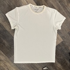 Duluth Trading Co. Diamond Knit Wicking Go Buck Naked White T-shirt XLarge