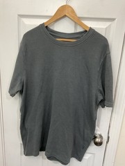Common People Grey Textured T-Shirt