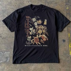 Death-note ainme tshirt, vintage anime tshirt