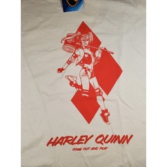 DC Comics HARLEY QUINN T-shirt Men’s 3XL XXXL New With Tag White
