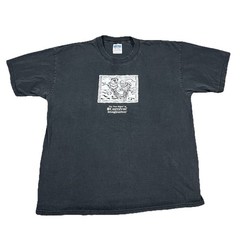 Vintage Carnival Cruise Promo XL Faded Black Parrot Birds Box Logo