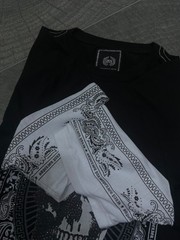 Bordo Cromato 24 t-shirt features a bold skull graphic tee | medium
