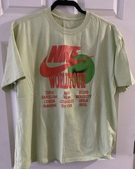 Nike Sportswear World Tour Oregon Tee T-shirt In Liquid Lime Green Sz L