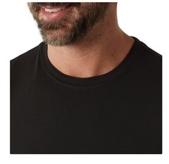32 DEGREES COOL MEN’S 3 PACK SHORT SLEEVE CREW NECK SHIRT BLACK
