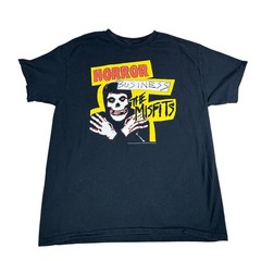 The Misfits Horror Business Teenagers From Mars 2015 Black Graphic T-Shirt Large