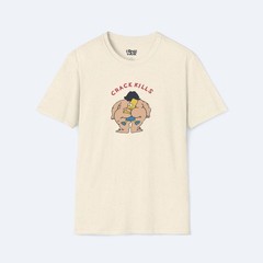 90s Bart Simpson Crack Kills Parody Tee – Vintage Cartoon Graphic T-Shirt