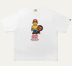 BAPE X WWE JOHN CENA BABY MILO RELAXED FIT TEE