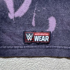 WWE Muscle Tee Mens XL Black Purple Enzo Big Cass Cuppa Haters Bleach Wash Shirt