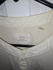 Fear Of God FOG Collection One 2015-2016 Beige Waffle Henley Men’s Size Large