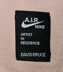 Mens Nike Max90 AIR Tee Artist David Bruce Cotton Graphic T Shirt Medium Pink