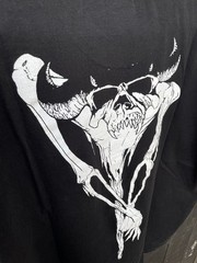 Samhain RARE VTG 2001 T Shirt Blue Grape Merch Large Glenn Danzig Evilive Music