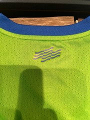Adidas Soccer Jersey Mens X-Large Green Polyester Seattle Sounders MLS Aeroready