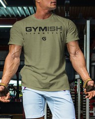 047. Gymish Lifestyle Workout T-Shirt