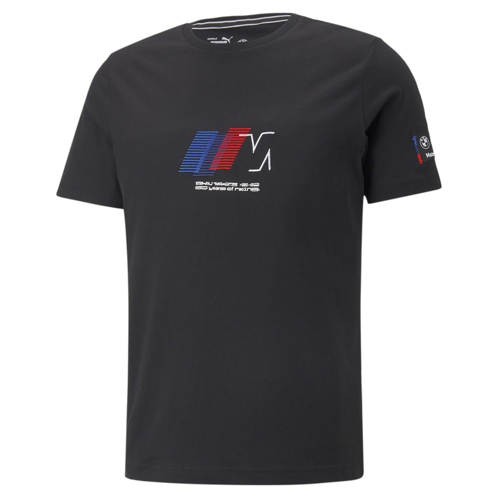 PUMA Mens BMW M Motorsport Statement Graphic Tee,Puma Black