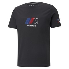 PUMA Mens BMW M Motorsport Statement Graphic Tee,Puma Black