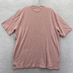 Faherty Striped Shirt Mens XL Orange Cloud Cotton Soft Short Sleeve Tee *B4 New