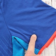 Diadora Blue Short Sleeve Soccer Style Performance T-Shirt Men’s L