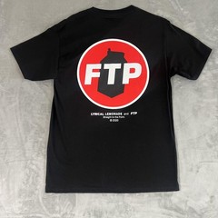 FTP Lyrical Lemonade Shirt Mens Large Black Logo Graphic Collab 2020 USA Tee