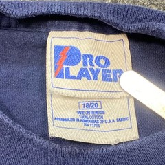 Pro Player New York Yankees TShirt Sz L Mens Navy 90s Vintage 1998 MLB Baseball