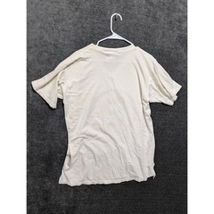 Boston Bruins V Neck T Shirt Vintage Large Graphic Tee White Women’s