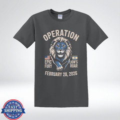 Operation Epic Fury Lion Graphic Patriotic 2026 T-Shirt