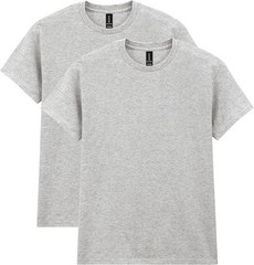 Gildan t shirt G500 sports Gray pack of 2